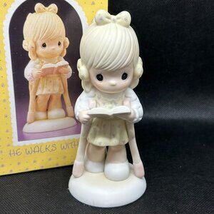 Precious Moments Easter Seals 1987 Edition "He Walks With Me" figurine